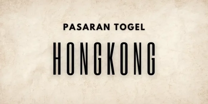 TOGEL HONGKONG