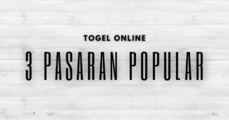 3 Pasaran Togel Online Terpopular Di Indonesia